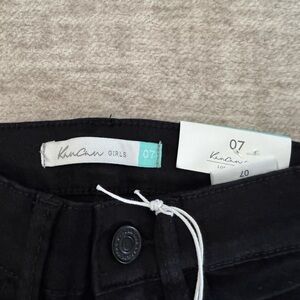 Girls KanCan jeans black new with tags . Smoke free pet free home .